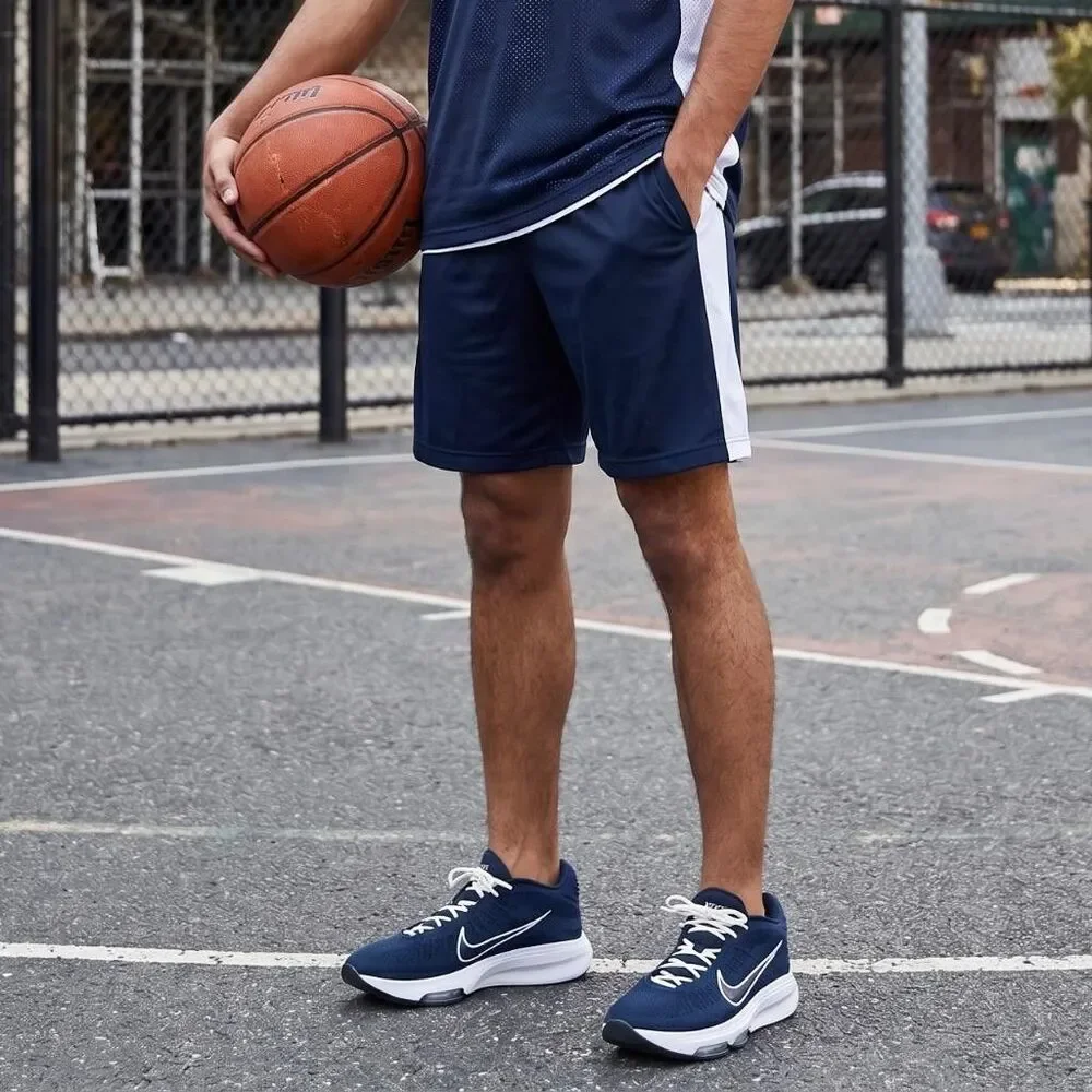 Nike Basketball Shoes Mens 19 Blue White Air Zoom GT 3 Hustle Sneakers NEW